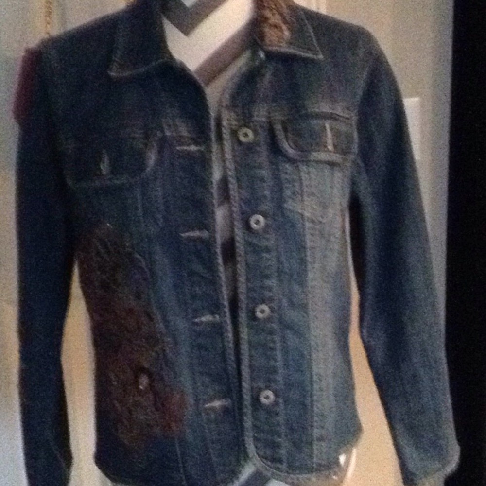 Chicos Jean Jacket